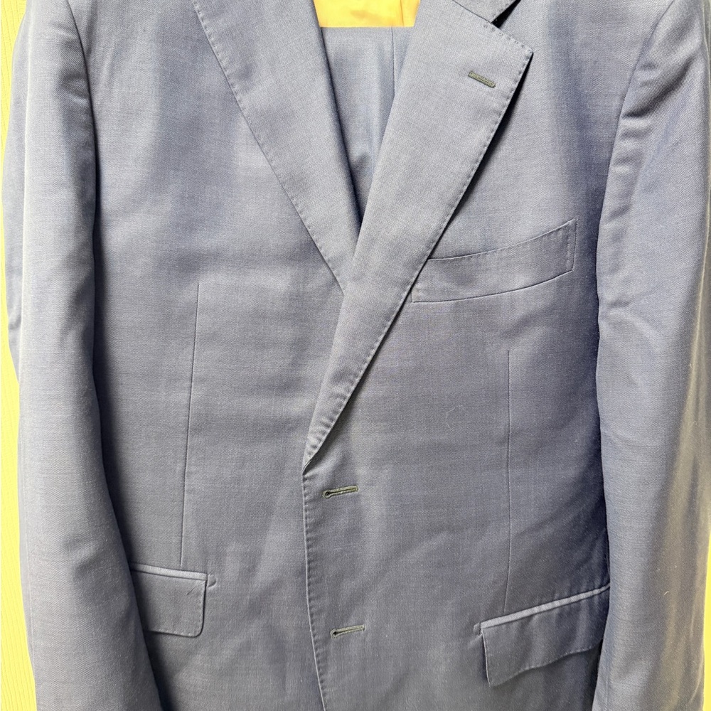 Suitsupply size 44R Royal Blue Full suit